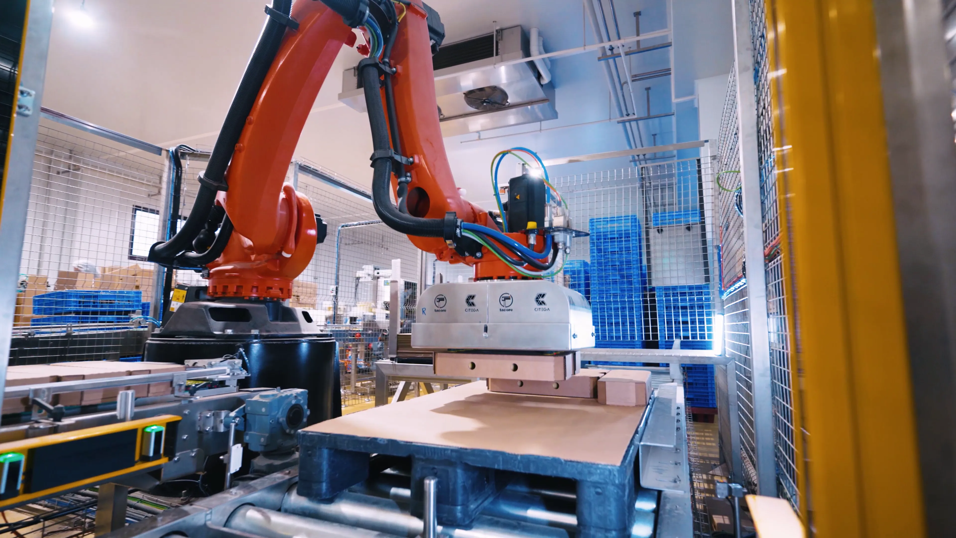 Paletizado automático robotizado